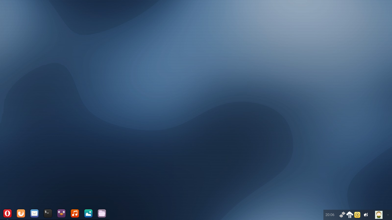 Mein aktueller XFCE-Desktop